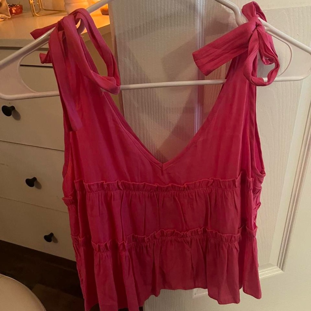 SHEIN pink tank top